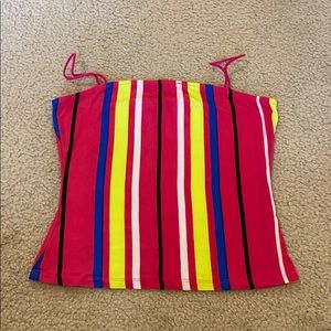 striped tank top